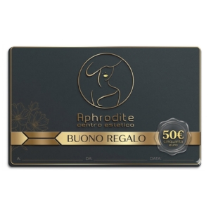 Buono regalo da 50 euro Estetica Aphrodite Trieste