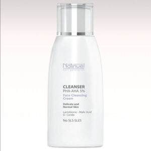 Cleanser PHA AHA 5% 150 ml detergente viso per pelli sensibili Natinuel