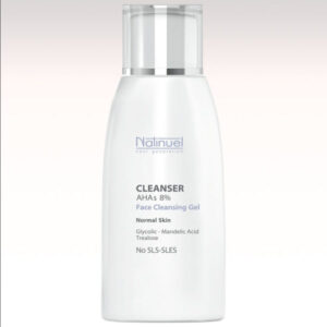 Cleanser AHAs 8% 150 ml detergente viso per pelli normali Natinuel