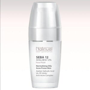 Seba 12 AHA BHA 12% 50 ml fluido viso per pelle grassa e acneica Natinuel